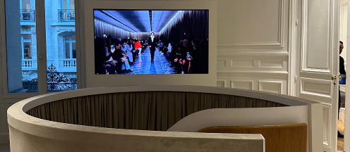Salon privé pendant un défilé